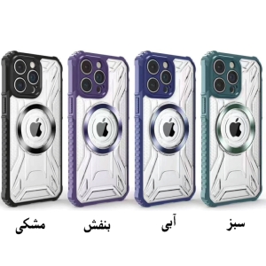  قاب مگنتی شفاف گوشی آیفون 13 پرومکس جی‌مکس Ultimate Experience 