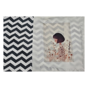 ملحفه تشک مدل کشدار کد E45 یک نفره دوتکه