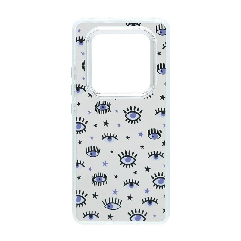 کاور آینه ای طرح دار دور محافظ متال مناسب برای گوشی موبایل شیائومی Redmi Note 14 Pro 5G