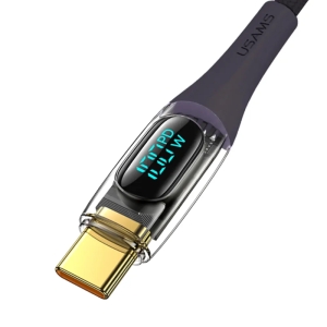 کابل شارژ USB-C به USB-C یوسمز مدل US-SJ590 – طول ۱.۲ متر