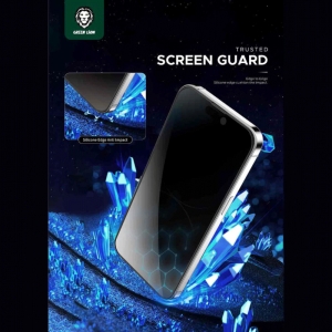 گلس پرایوسی آیفون 15 پرو 3 بعدی گرین GN3DSPY15PBK