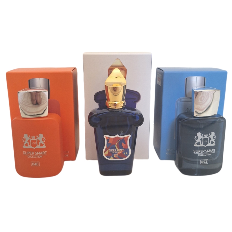 پک تابستانی اقتصادی سه عددی عطر های مردانه سوپر اسمارت مدل کازاموراتی مفیستو, مارلی التائر, مارلی سدلی حجم 25 میل