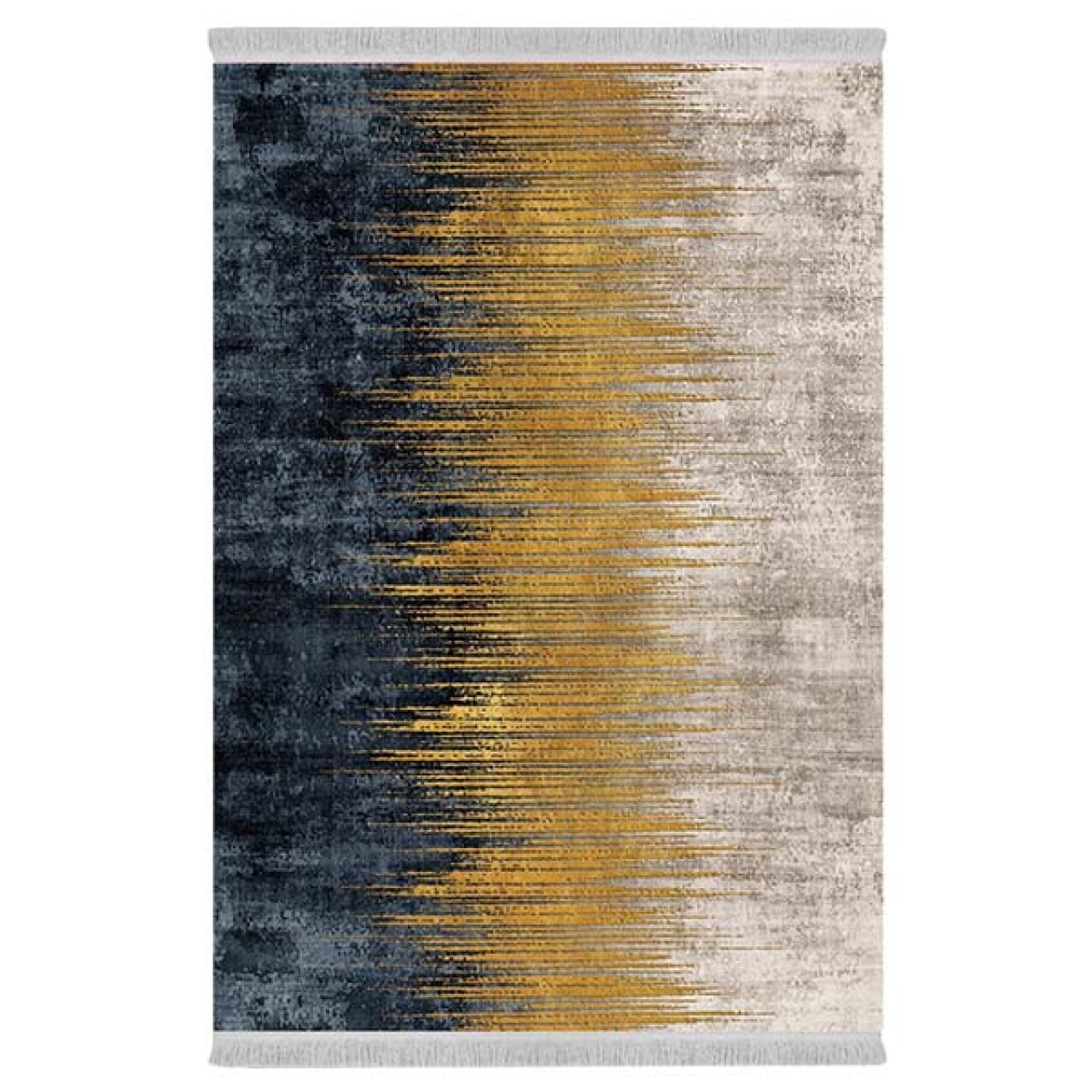 فرش ماشینی 1000 شانه دفه زمینه کرم حاشیه کرم مدل ابریشمنما کد 0582