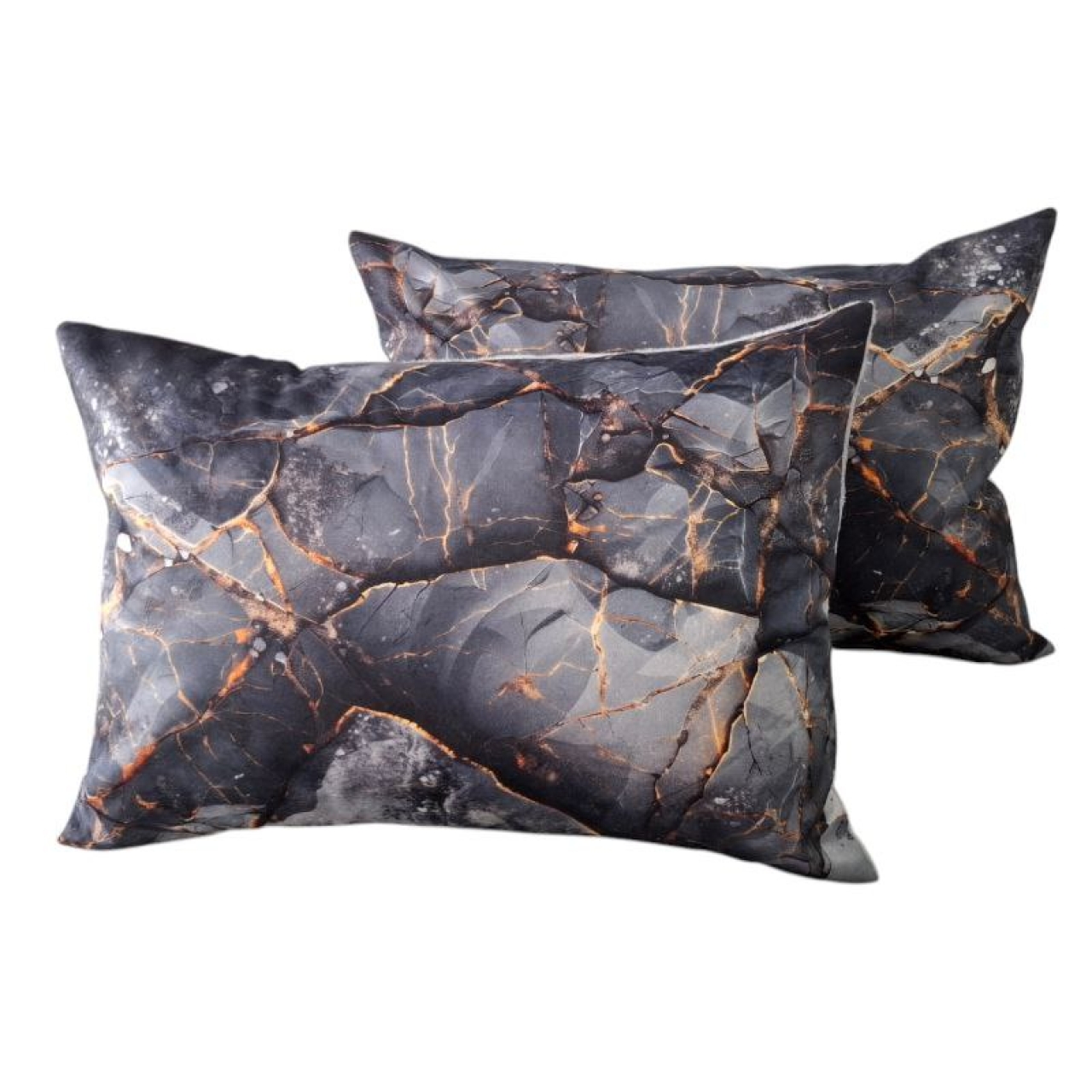 روبالشی مخمل Cheshik مدل ماربل سهند مجموعه 2 عددی