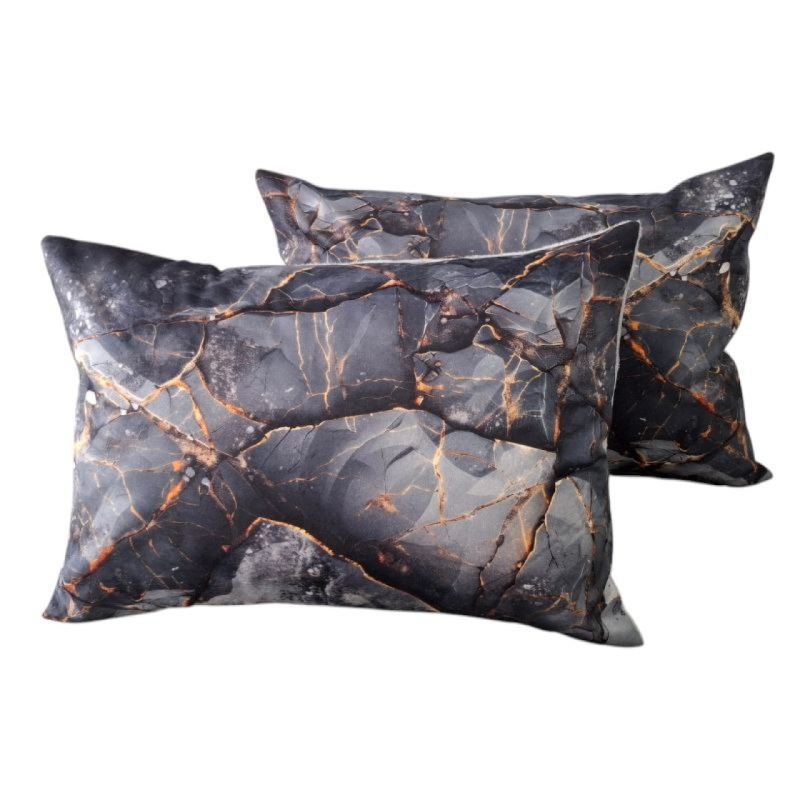 روبالشی مخمل Cheshik مدل ماربل سهند مجموعه 2 عددی