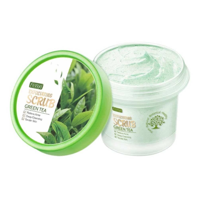 اسکراب چای سبز فنی با حجم 100 گرم