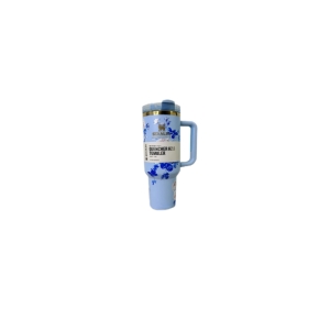 تراول ماگ مدل دسته دار گل دار کد QUENCHER H20 TUMBLER گنجایش 1.180 لیتر