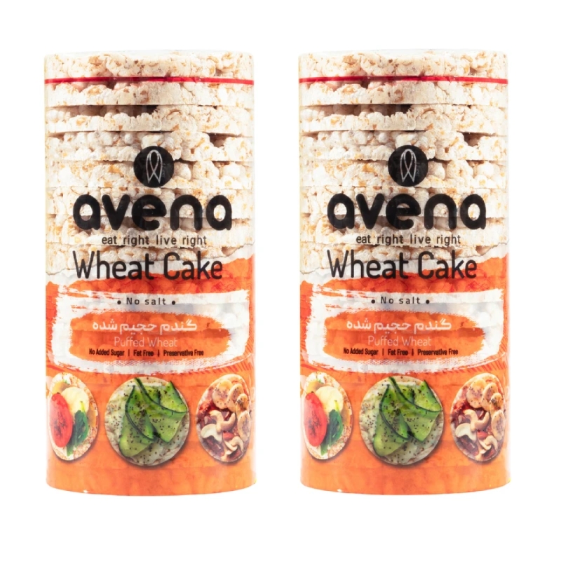 رایس کیک ویت کیک گندمی بدون نمک اونا - 110 گرم دو عددی