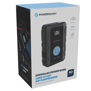  پاوربانک و جامپ استاتر 20000ماشین پاورولوژی مدل PPBCHA43 