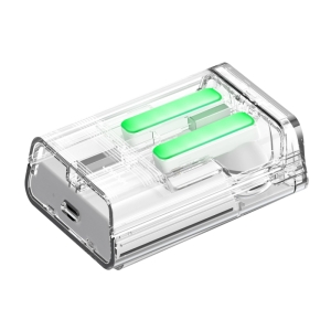  هندزفری بلوتوثی 5.3 طرح شفاف با چراغ‌ال‌ای‌دی جویروم مدل JR-TC1 