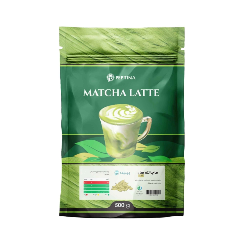 چای ماچا لته هل با شکر پپتینا 500 گرمی