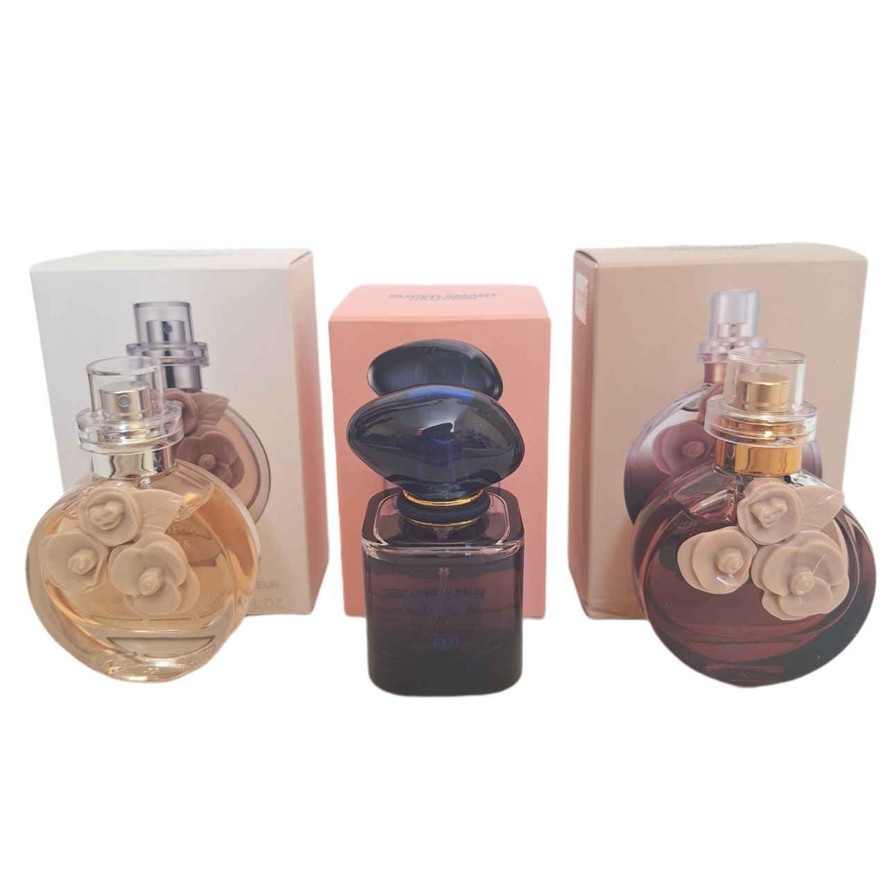 پک اقتصادی سه عددی عطر های زنانه سوپر اسمارت مدل والنتینو اینتنس, مای وی اینتنس, والنتینو والنتینا حجم 25 میل