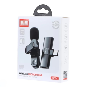  میکروفون بی سیم یقه‌ای تایپ سی ارلدام مدل MC7C 