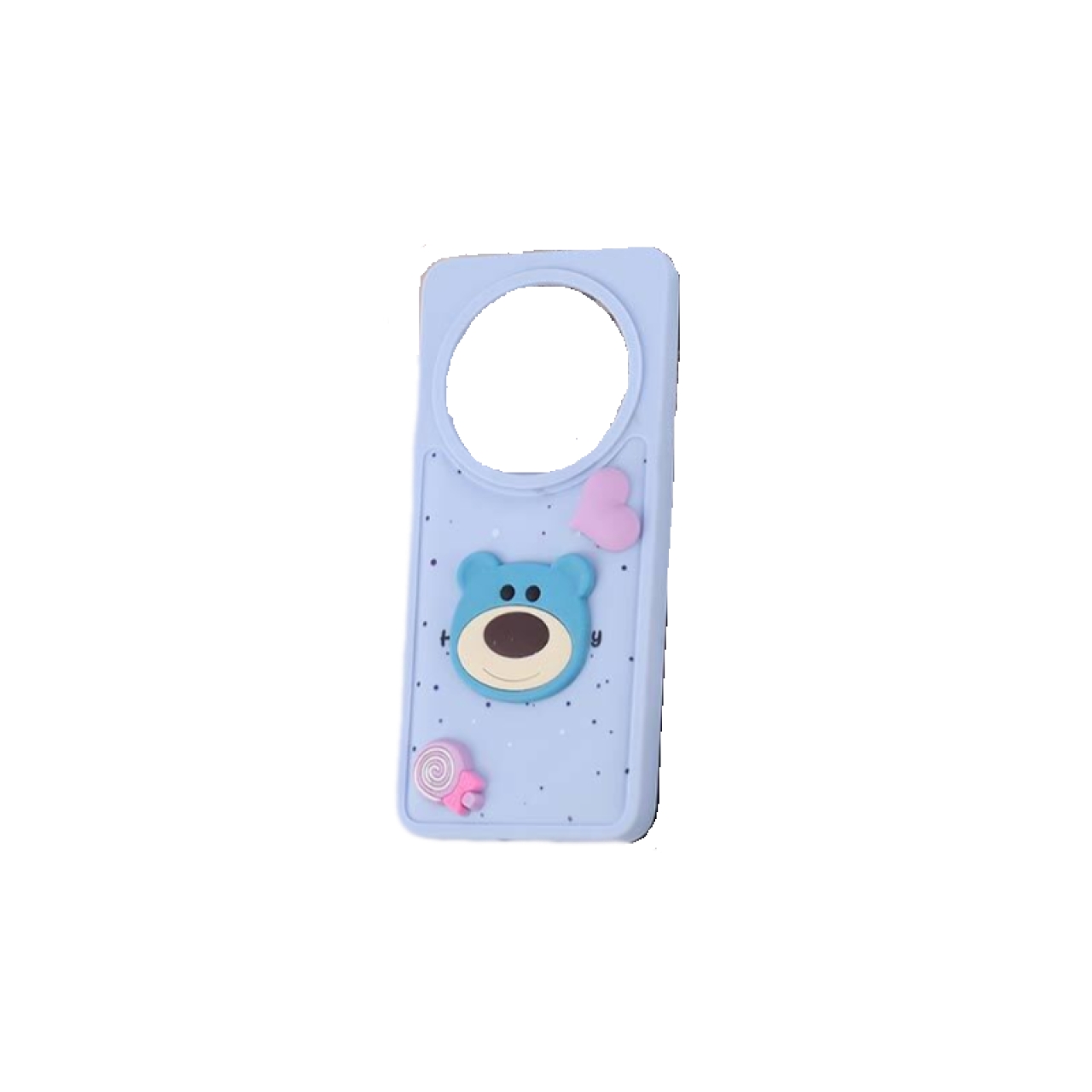 کاور ژله ای طرح آبنبات و قلب مناسب برای گوشی موبایل شیائومی Redmi 14C / Poco C75