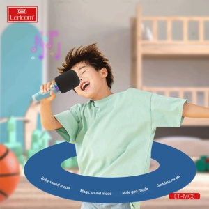  میکروفون بی سیم شارژی ارلدام مدل ET- MC6 