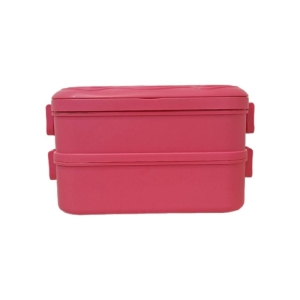 ظرف غذا داخل استیل دو طبقه طرح لبخند مدل ML 6259