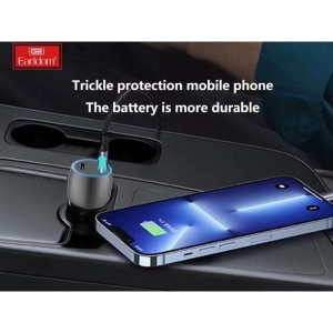  شارژر فندکی دو پورت تایپ سی 40 وات ارلدام مدل CC15 