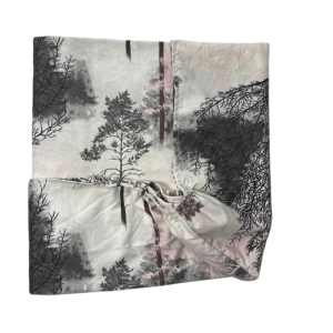 ملحفه یک نفره دوتکه ترک Cheshik مدل راش سایز 90*200 سانتی متر