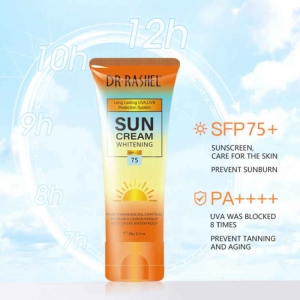 کرم ضد آفتاب دکتر راشل مدل سفید کننده و ضد لک SPF75 وزن 60 گرم