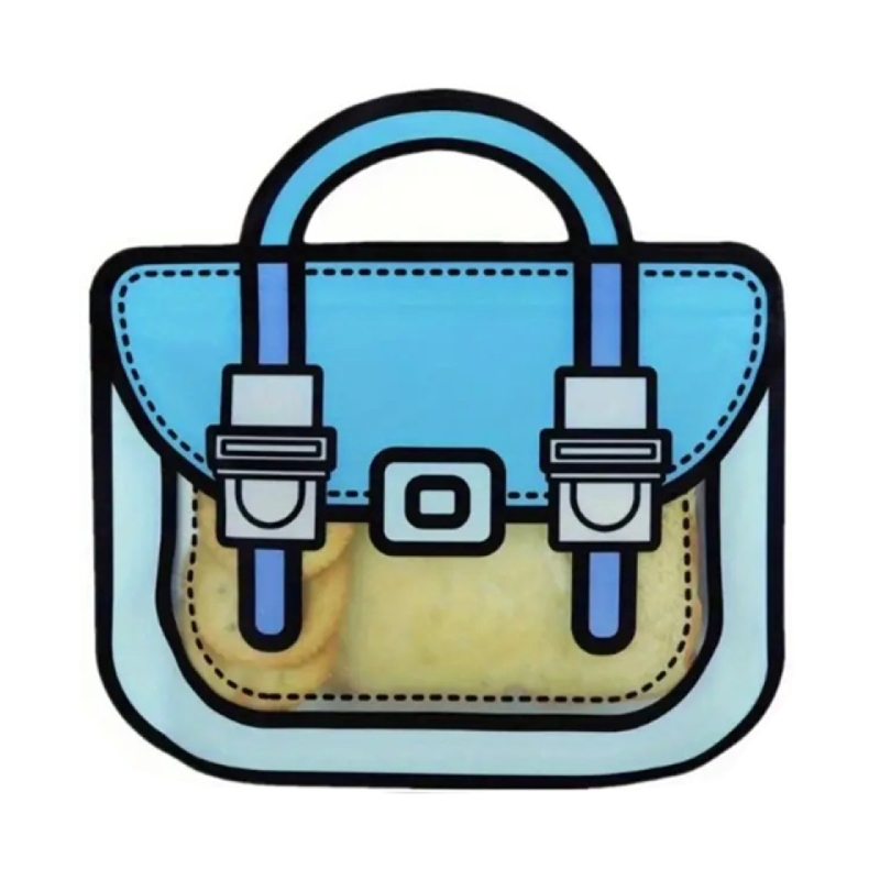 زیپ کیپ طرح کیف دستی بسته پنج عددی