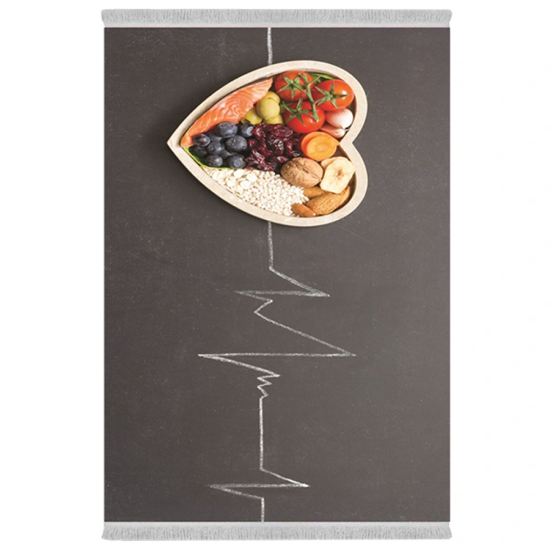 فرش پارچهای دفه مدل فرشینه طرح آشپزخانه کد 1139