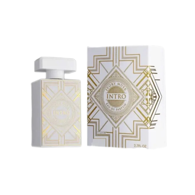ادکلن زنانه مردانه فراگرنس ورد مدل اینترو سفید حجم ۸۰ میل