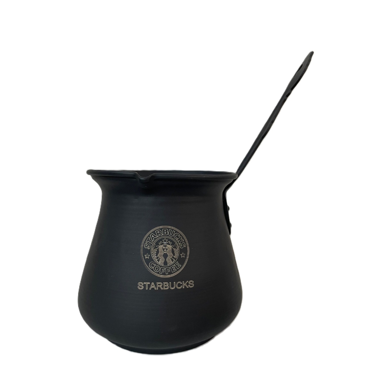 قهوه جوش دسته آلومینیومی استارباکس سایز 4