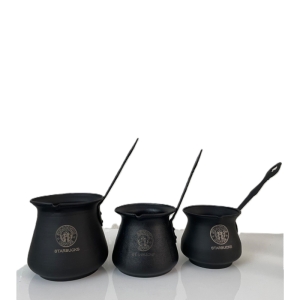 قهوه جوش دسته آلومینیومی استارباکس سایز 3