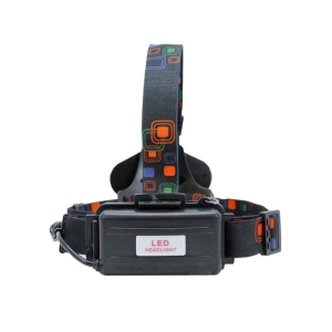 چراغ پیشانی 5 لامپه چند حالته با فندکی شارژ مدل rotary zoom