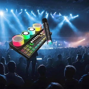  میکسر و دی‌جی چند پلتفرمی پورودو مدل PD-ST21MIX-BK 