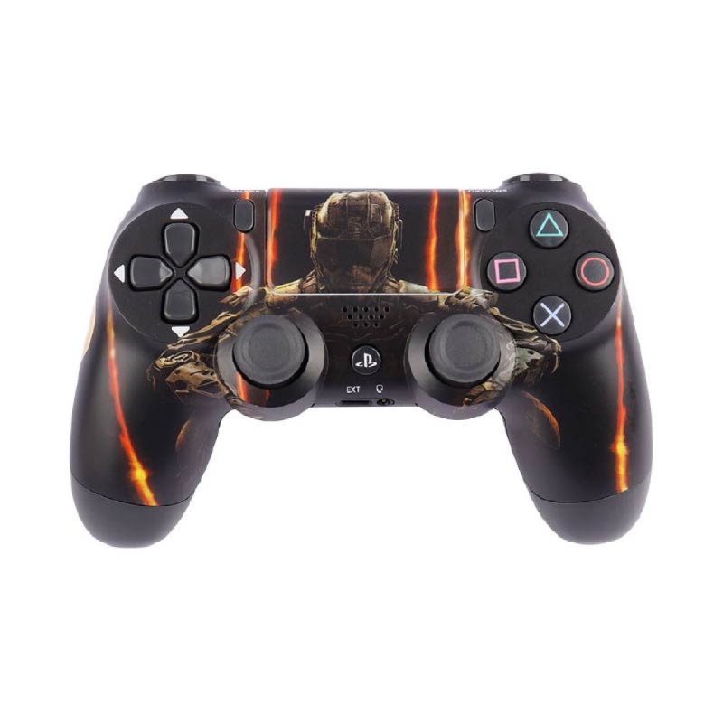 دسته بازی پلی استیشن 4 های کپی طرح call of duty black ops