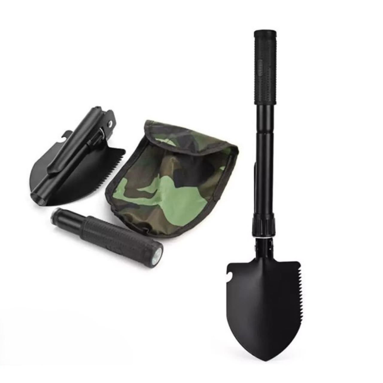 بیل و کلنگ کوهنوردی مدل چندکاره کد 210