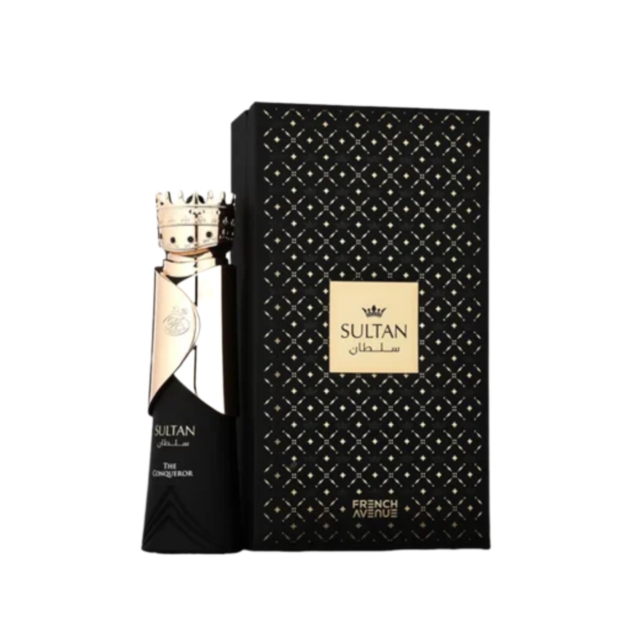 ادکلن زنانه مردانه فرنچ اونیو مدل سلطان مشکی حجم ۱۰۰ میل