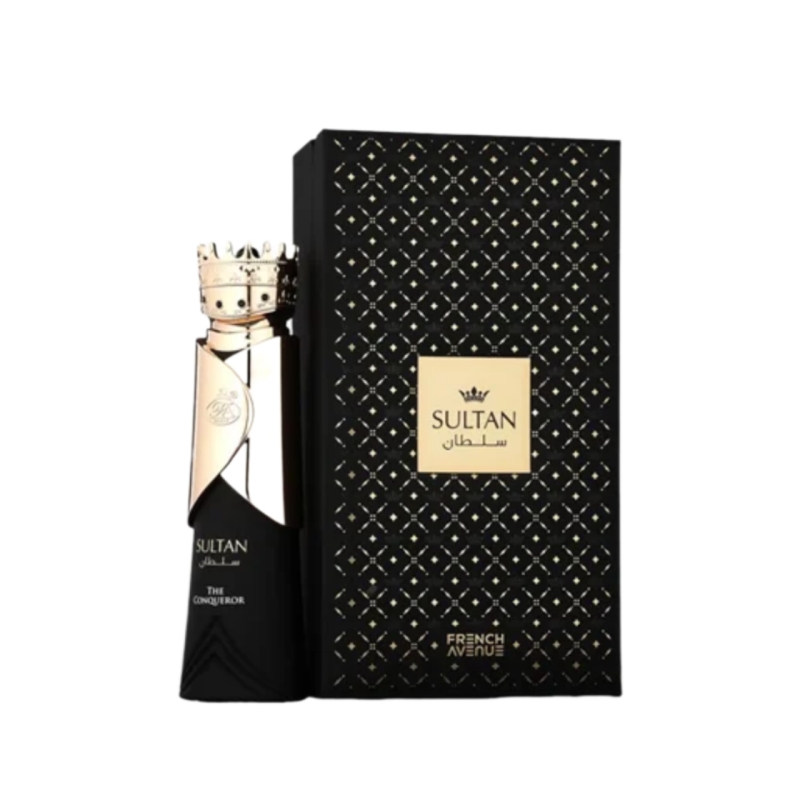 ادکلن زنانه مردانه فرنچ اونیو مدل سلطان مشکی حجم ۱۰۰ میل