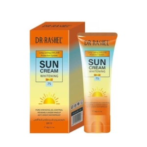 کرم ضد آفتاب دکتر راشل مدل سفید کننده و ضد لک SPF75 وزن 60 گرم