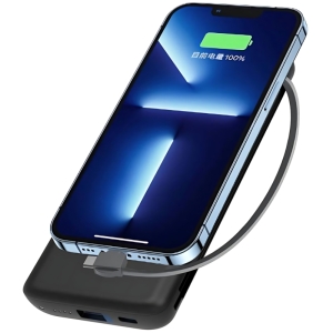  پاوراستیشن 4 در 1 و پاور بانک وایرلس مگنتی 22.5 وات 10000 پاورولوژی مدل PPBCHA2641 