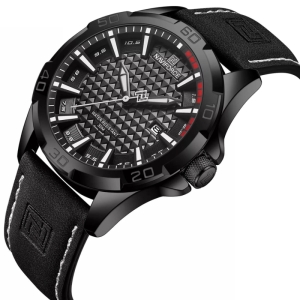 ساعت مچی عقربه‌ای مردانه کوارتز نیوی فورس مدل 8023-BWB