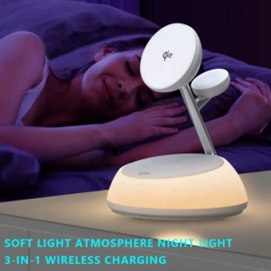  شارژر وایرلس مگنتی رومیزی 15 وات ویوو مدل wi-w036 