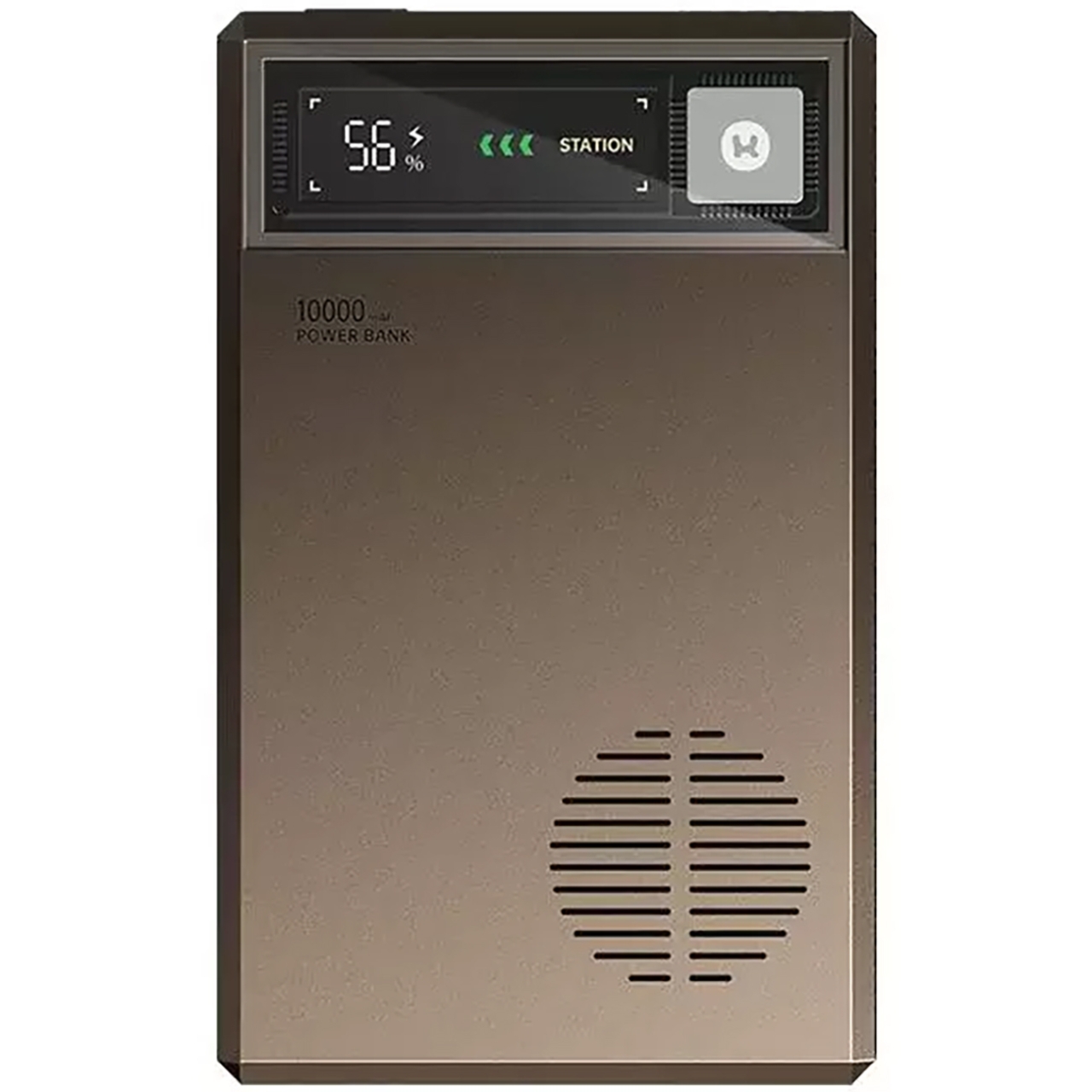 پاوربانک مگسیف وایرلس 15 وات 10000 یواسبی و تایپسی 20 وات با طراحی رترو راک مدل PBW117-B