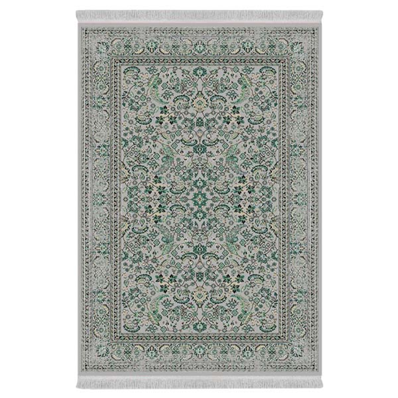 فرش پارچهای دفه مدل فرشینه طرح مدرن کد 464