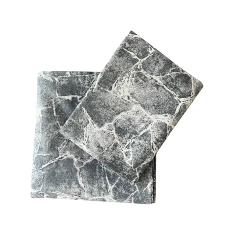 ملحفه زیپدار تشک مسافرتی/مهمان تک نفره 2تکه Cheshik  مدل ماربل