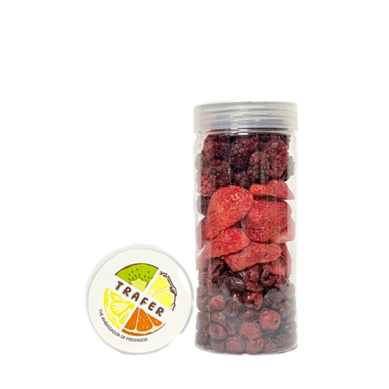میوه خشک فریزدرایر ترافر مخلوط جادوی سرخابی حجم 60 گرم