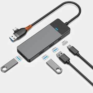  هاب تایپ سی و هاب یو‌اس‌بی 4 پورت ویوو مدل A431C 
