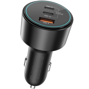  شارژر فندکی فست شارژ ماشین تایپ‌سی 200 وات ویوو مدل WI-QC026 