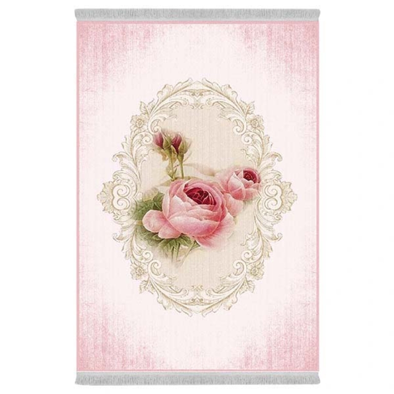 فرش پارچهای دفه مدل فرشینه طرح مدرن کد 357