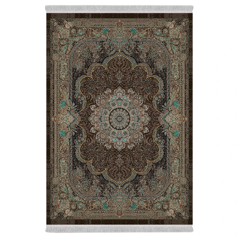 فرش پارچهای دفه مدل فرشینه طرح مدرن کد 771