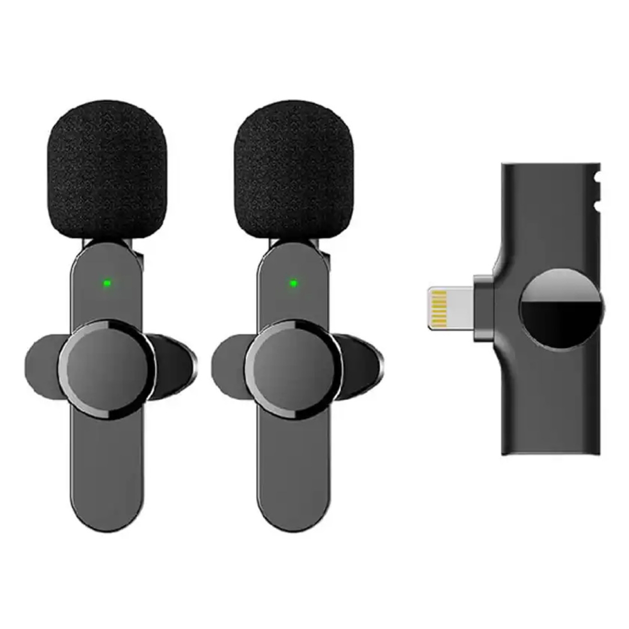  میکروفون یقه ای وایرلس لایتنینگ پک دو عددی کوتسی مدل 74007 