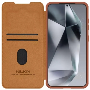 کاور کتابی سامسونگ گلکسی اس 25 نیلکین Qin Pro Leather case