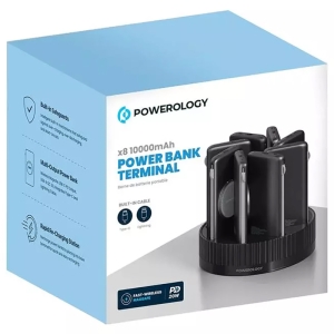  پاوراستیشن 10000 میلی‌آمپرساعت 8 در 1 پاورولوژی مدل PPBCHA2681BK 