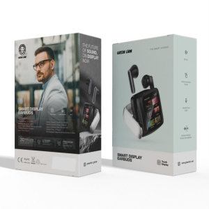 هدفون بلوتوثی گرین لاین مدل Smart Display Earbuds 